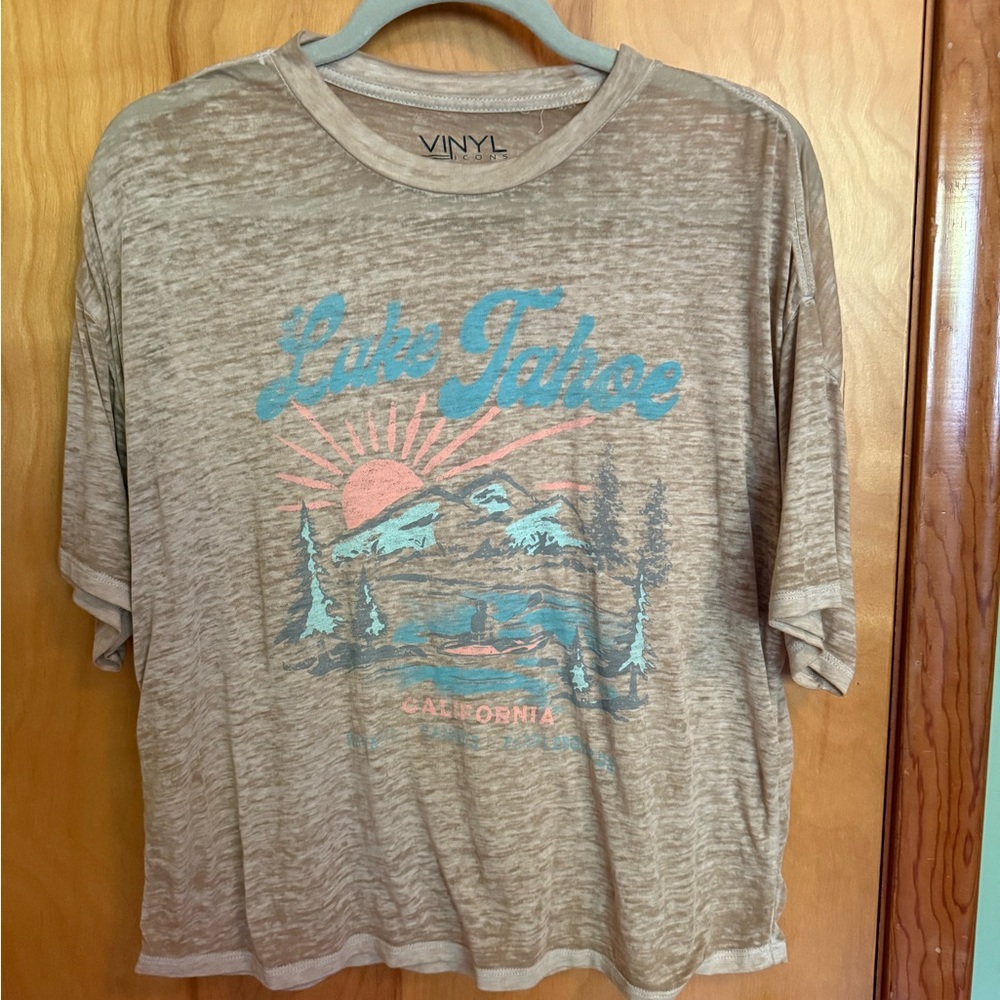 Burnout Lake Tahoe Tee